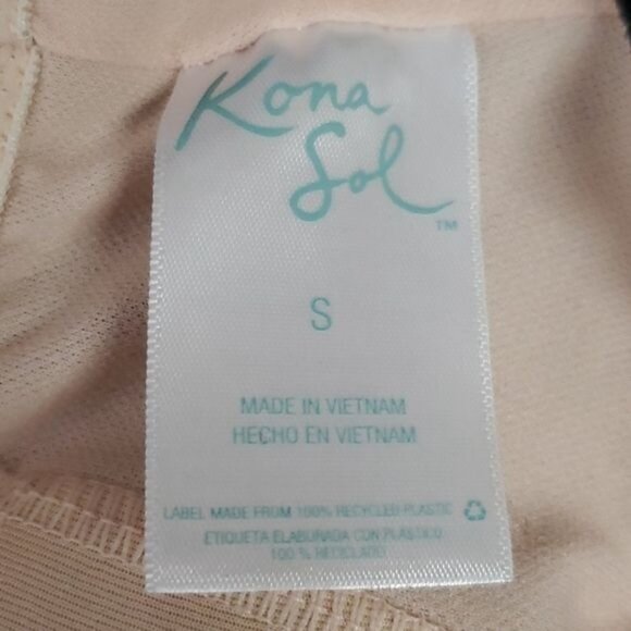 Kona Sol Swim Top Bathing Suit Tankini Racerback WOMAN'S WOMEN'S Size Small - Picture 9 of 12